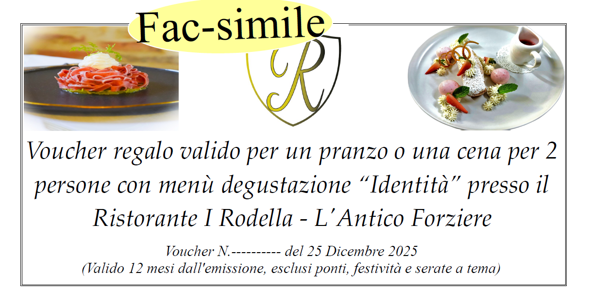 Voucher Identità Voucher regalo | Antico Forziere Country House Perugia e Deruta